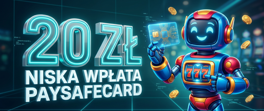 najlepszekasynaonline777 niska wplata paysafecard 20zl baner